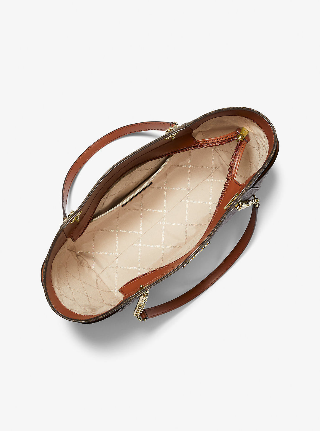 jet set large signature logo shoulder bag