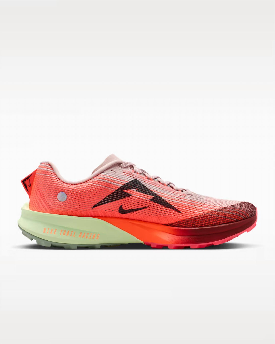 men's kiger 10 shoes in silt red/volt tint/hot lava/burgundy ash