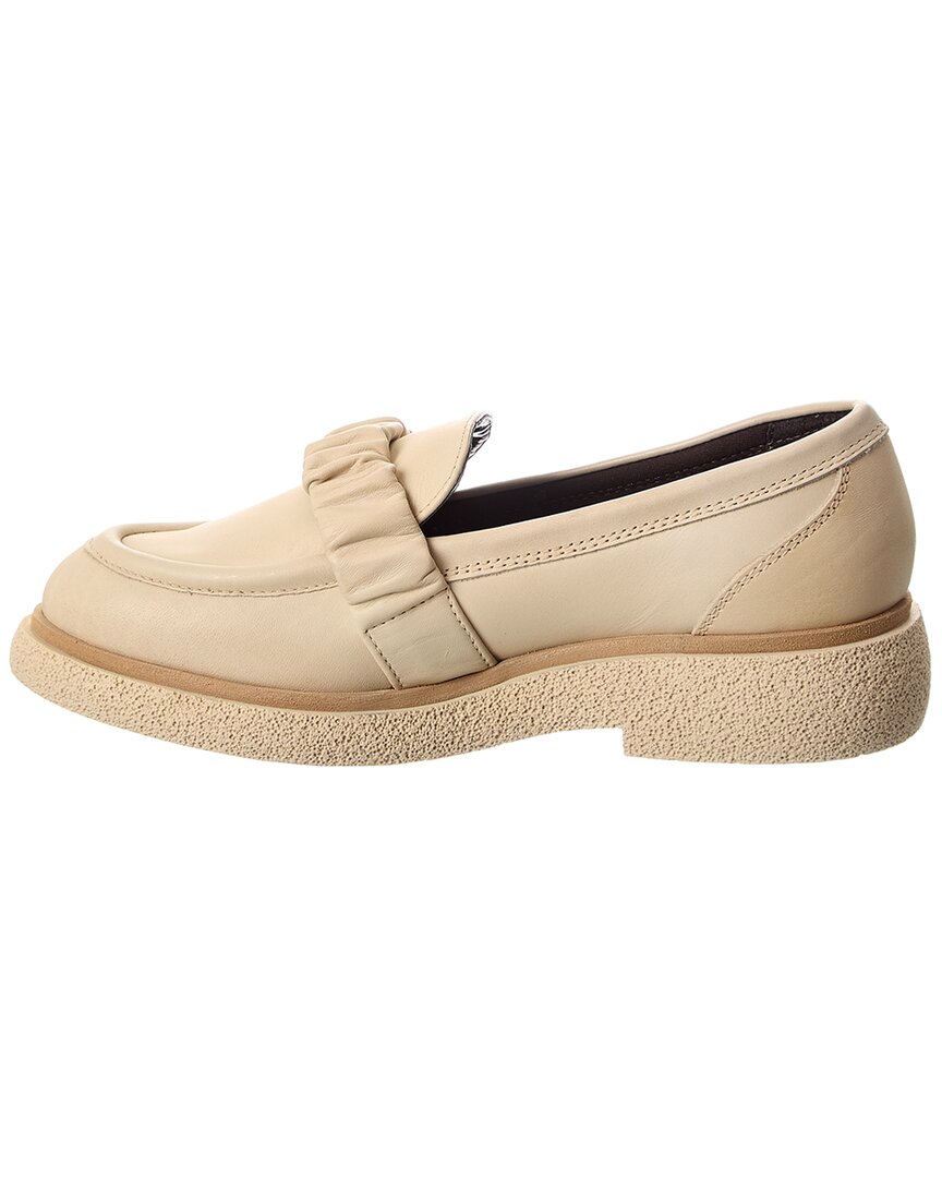 freya leather loafer