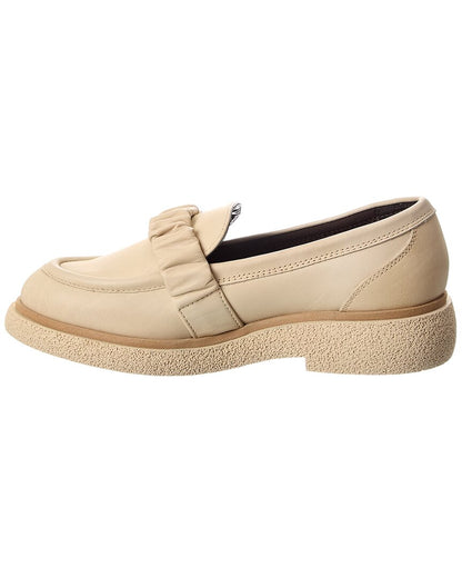 freya leather loafer