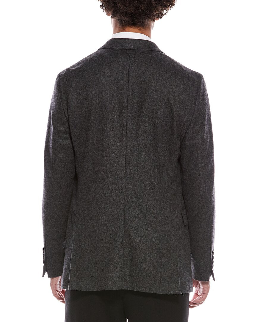 flannel sutton wool jacket