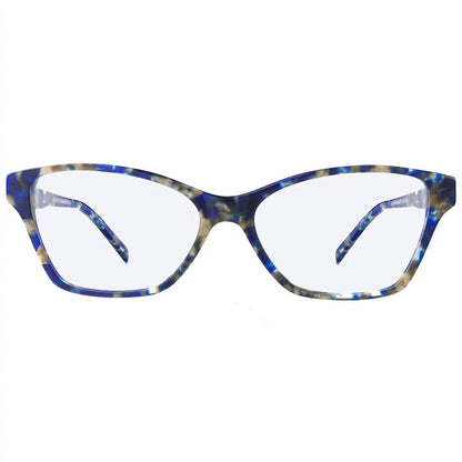 One Size - blue marble/ clear lens
