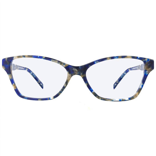 One Size - blue marble/ clear lens