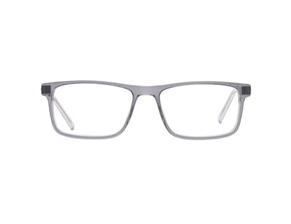 men's rmxl20213 rectangle eyeglasses in gray