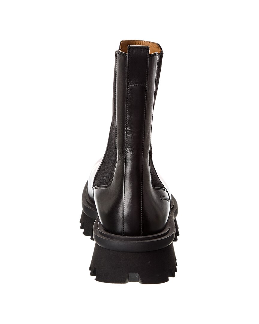 ferragamo leather boot