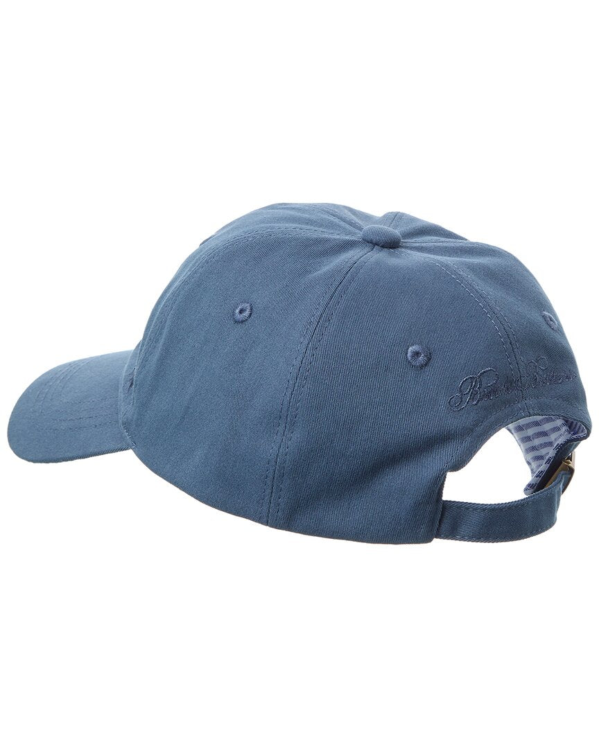 oxford stripe baseball cap