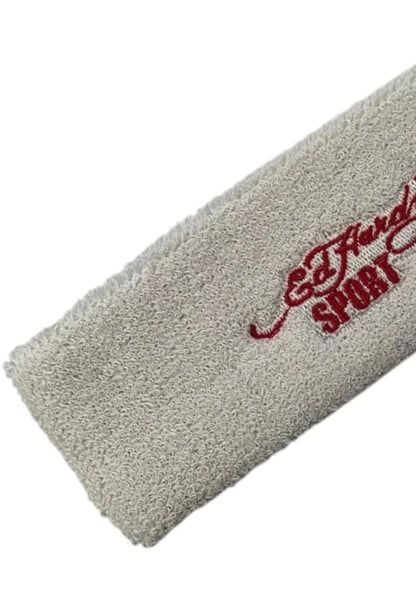 men's headband in white
