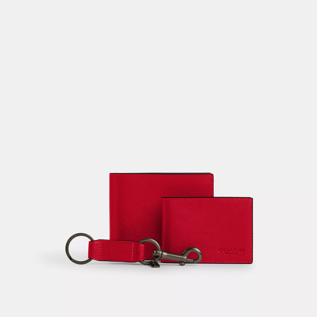boxed 3 in 1 wallet gift set