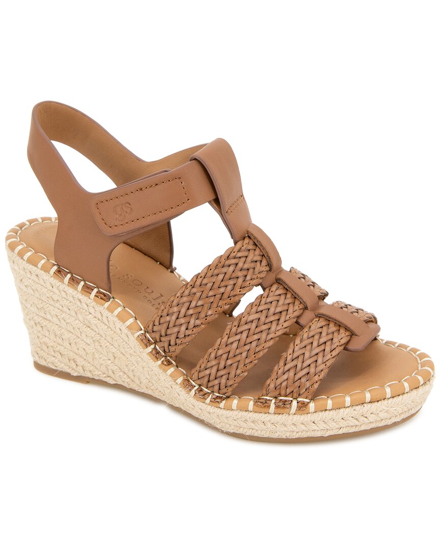 US 8.5 - tan leather