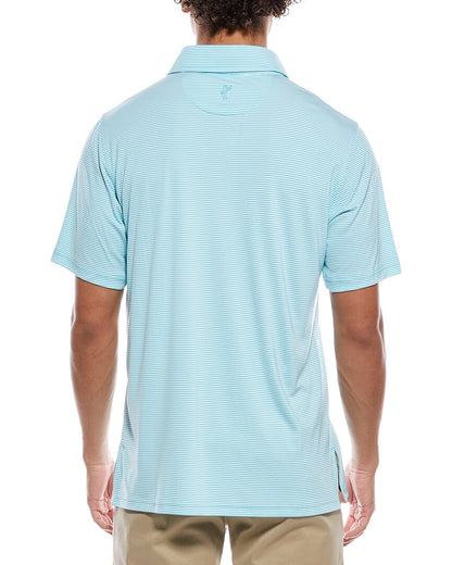 brunch micro stripe polo shirt