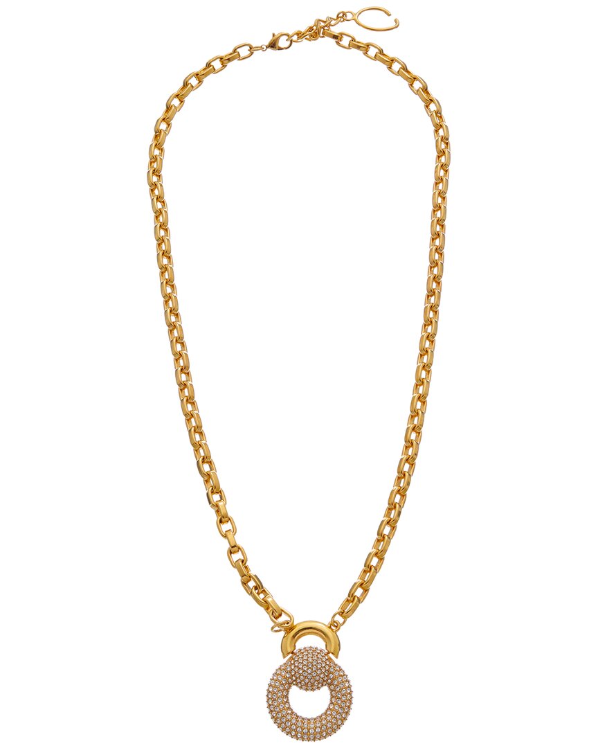 rhinestone drop necklace