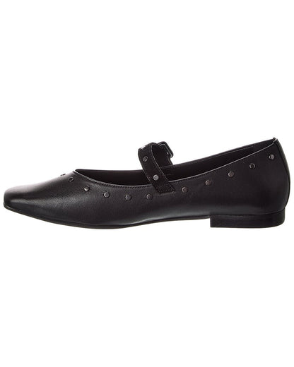 elissa leather flat