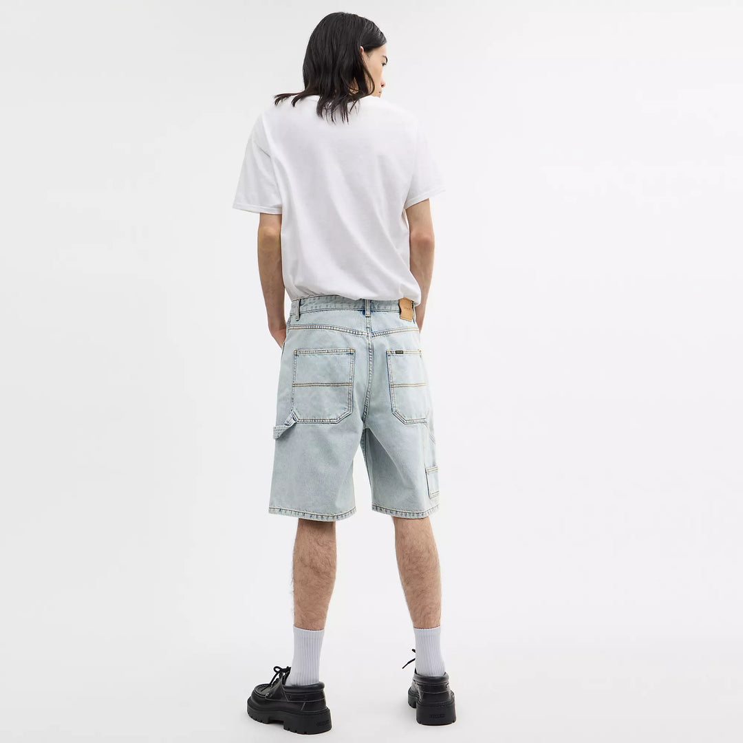 signature denim shorts
