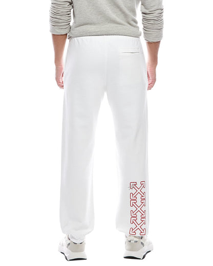 off-white arrowed slim sweatpant
