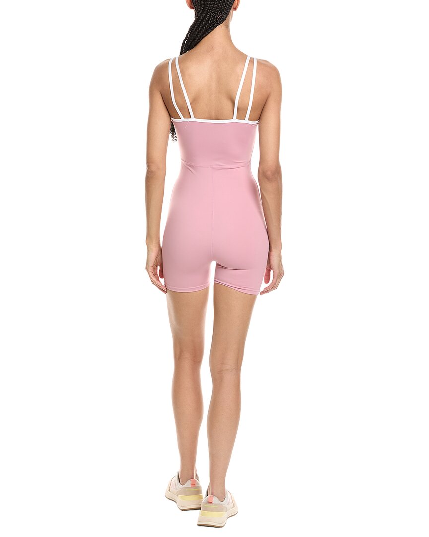 3.5in double straps spaghetti activewear romper