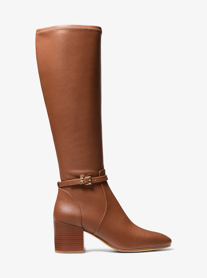 ella block heel boot