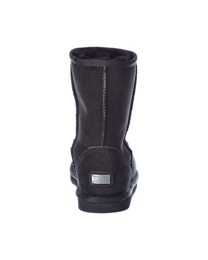 cosy short suede boot