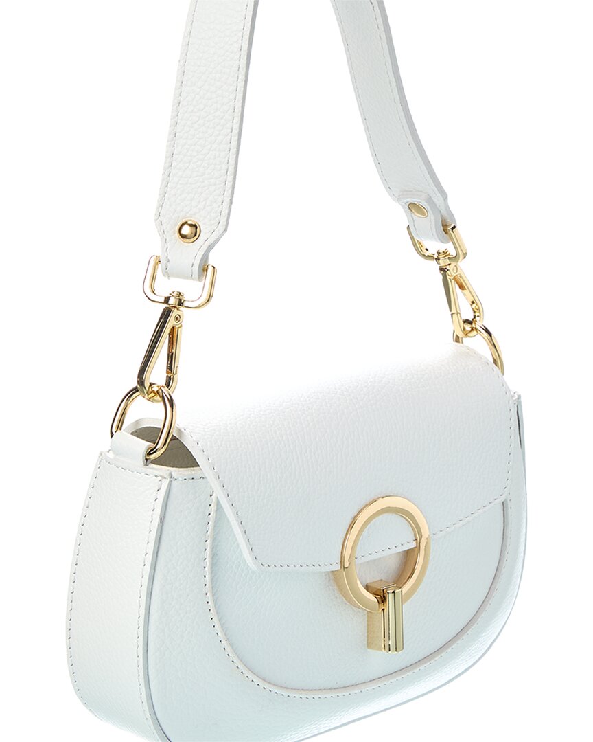 amber leather crossbody