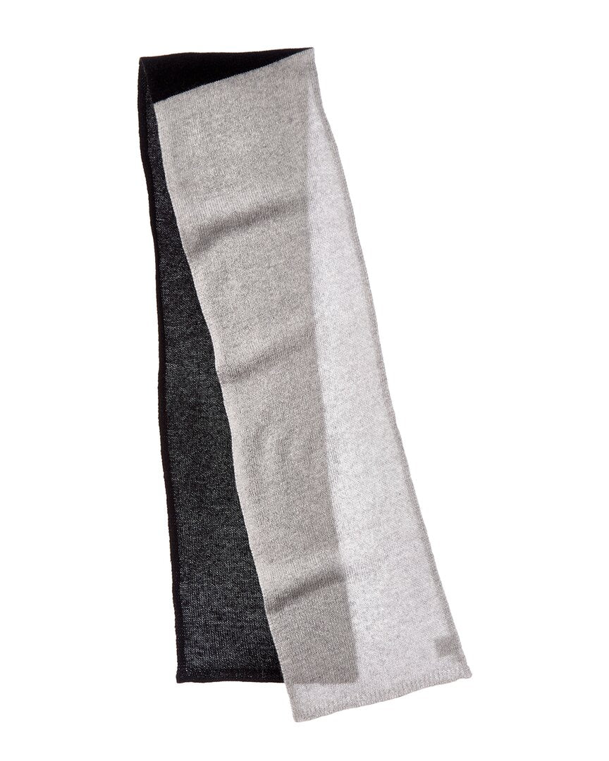 colorblocked cashmere scarf