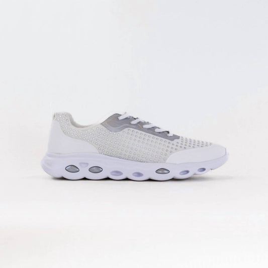 US 7.5 - white/silver