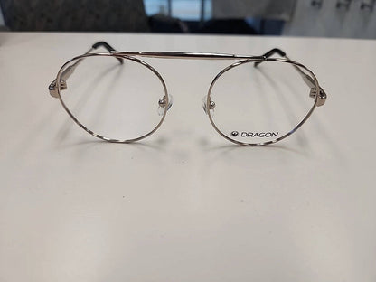 men's dr191 shay round eyeglasses in gold