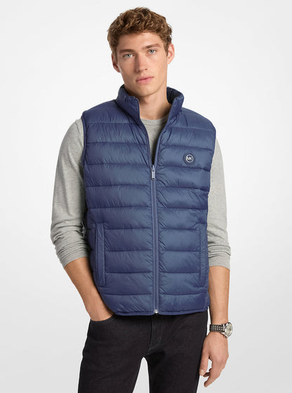 abbou signature logo reversible vest