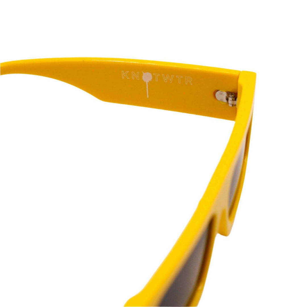 men's rectangle sunglasses in banana split