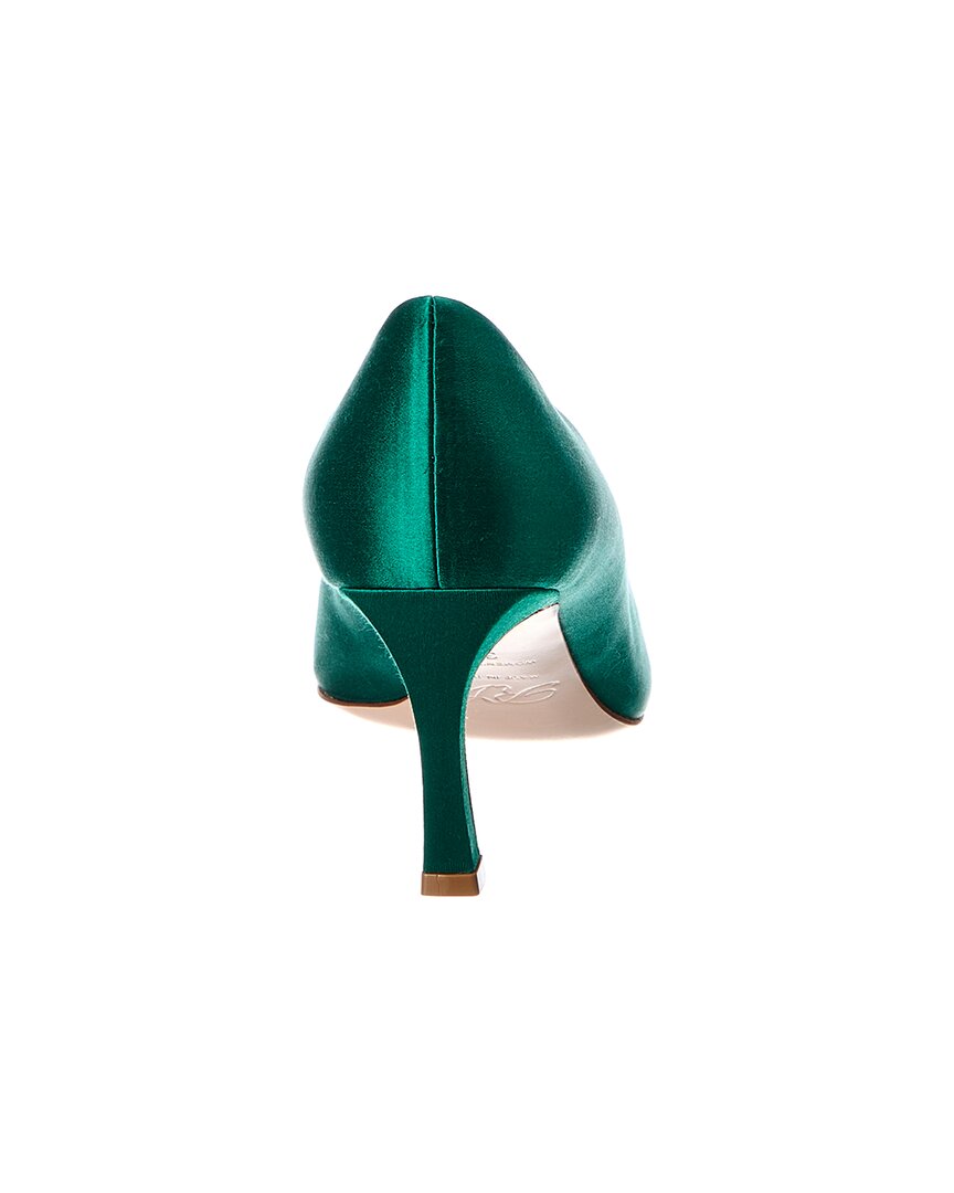 trompette satin pump