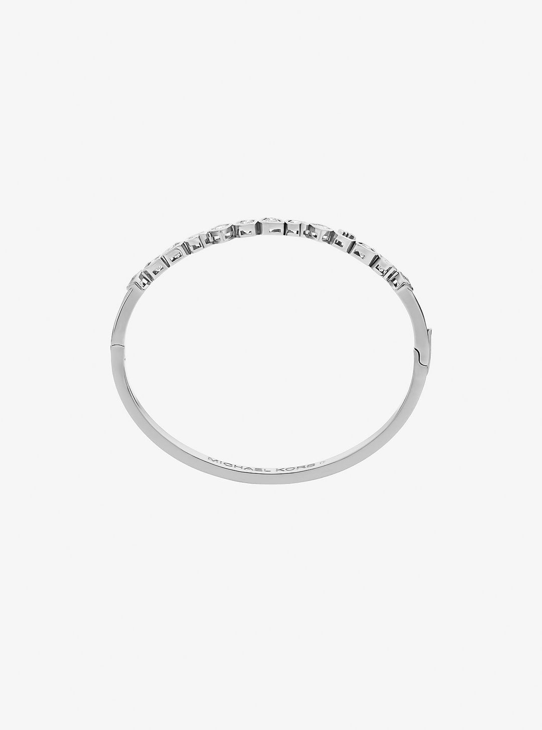 pavé heart bangle