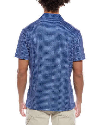 golf tees printed performance polo shirt