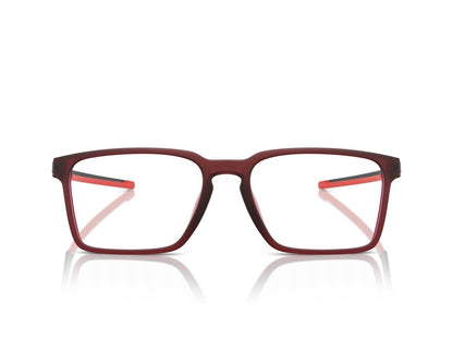 unisex fz8005u eyeglasses in red matte