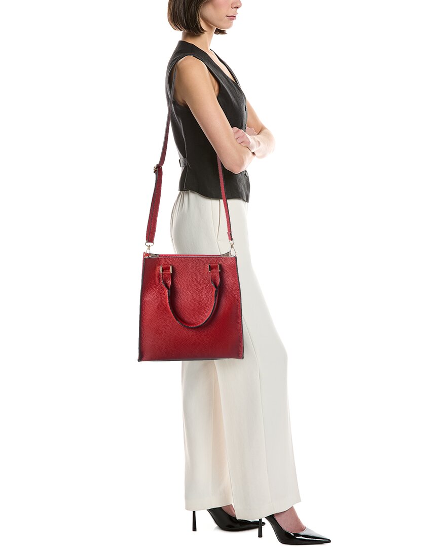 elsie leather tote