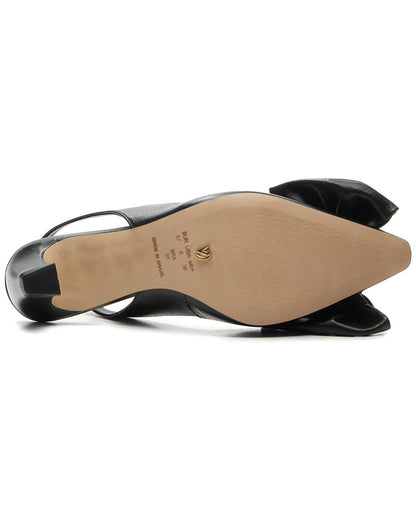 olimpia leather slingback
