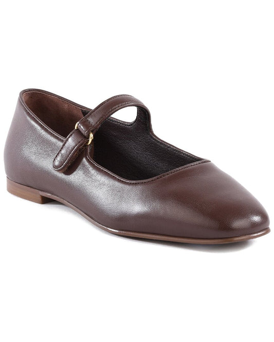 US 6.5 - brown leather