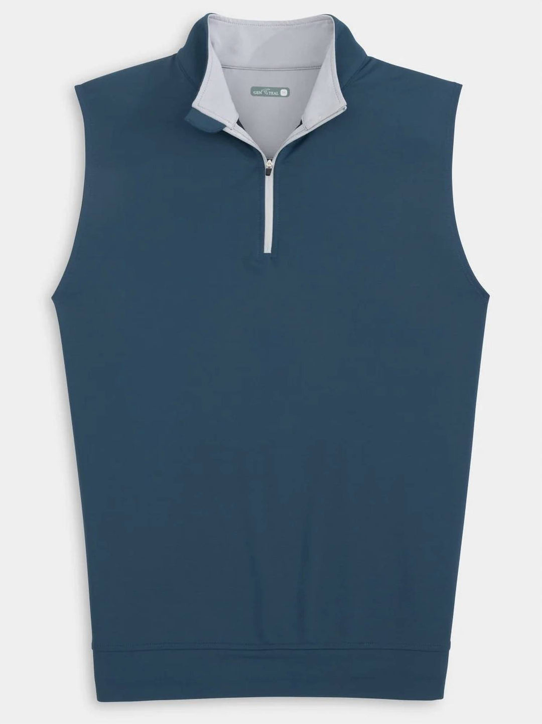 venture performance quarter zip vest in timeless navy