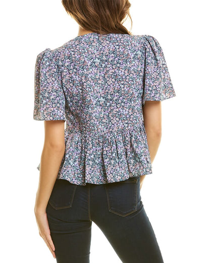 surplice blouse