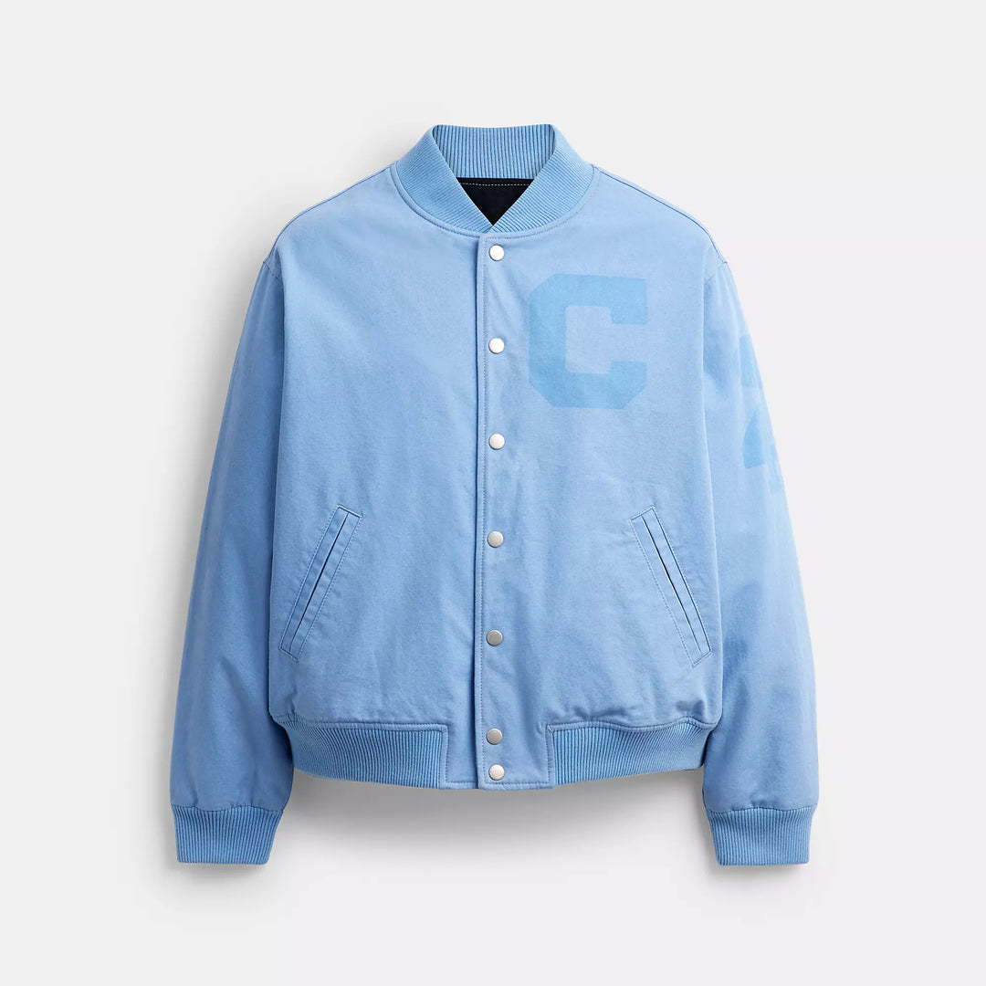 canvas varsity jacket
