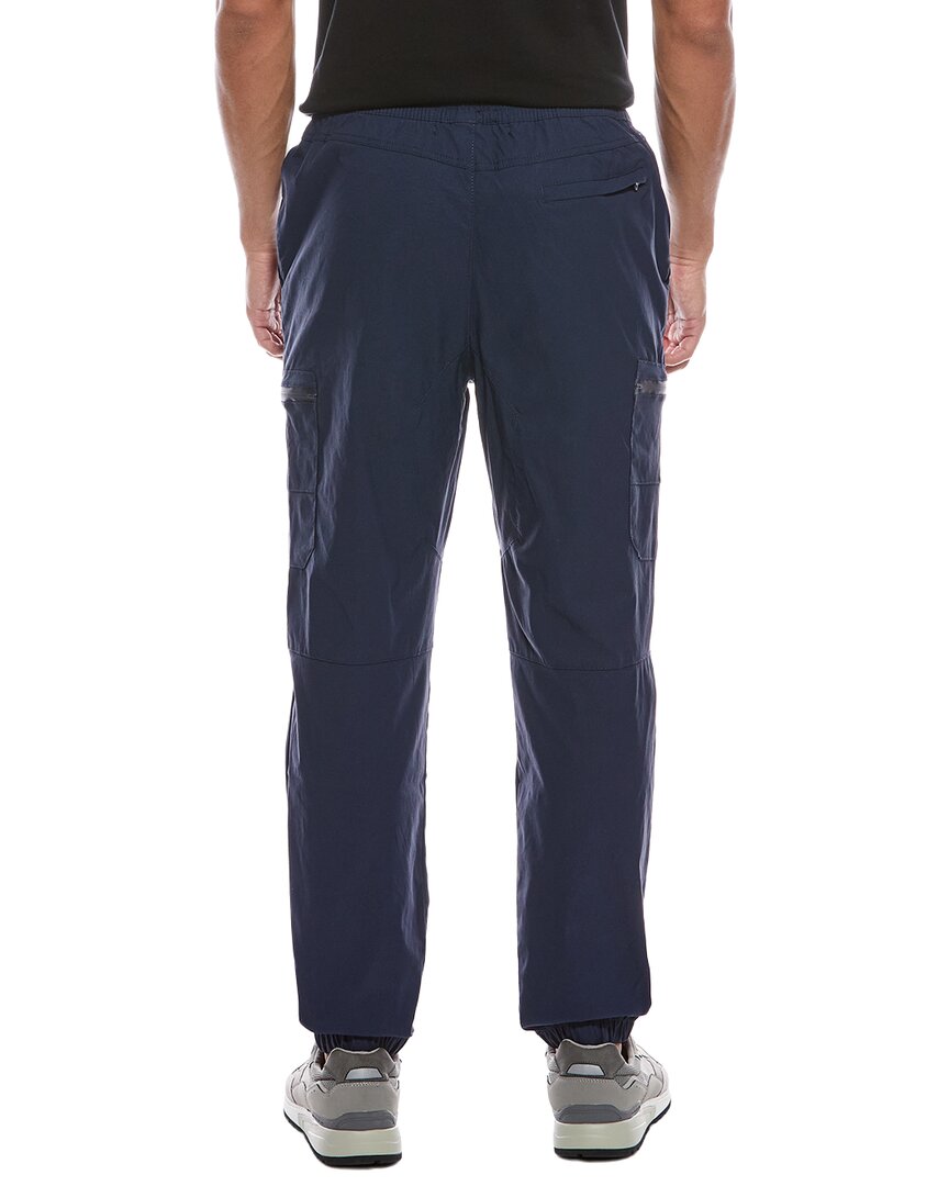 rubberized cargo jogger