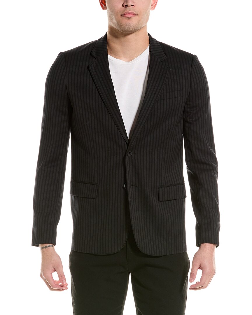 wool-blend suit jacket