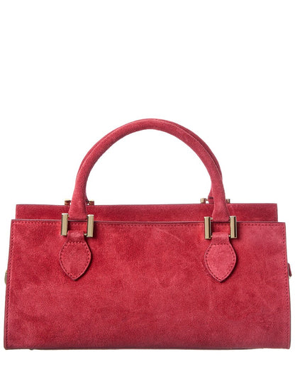 rosalind suede handbag