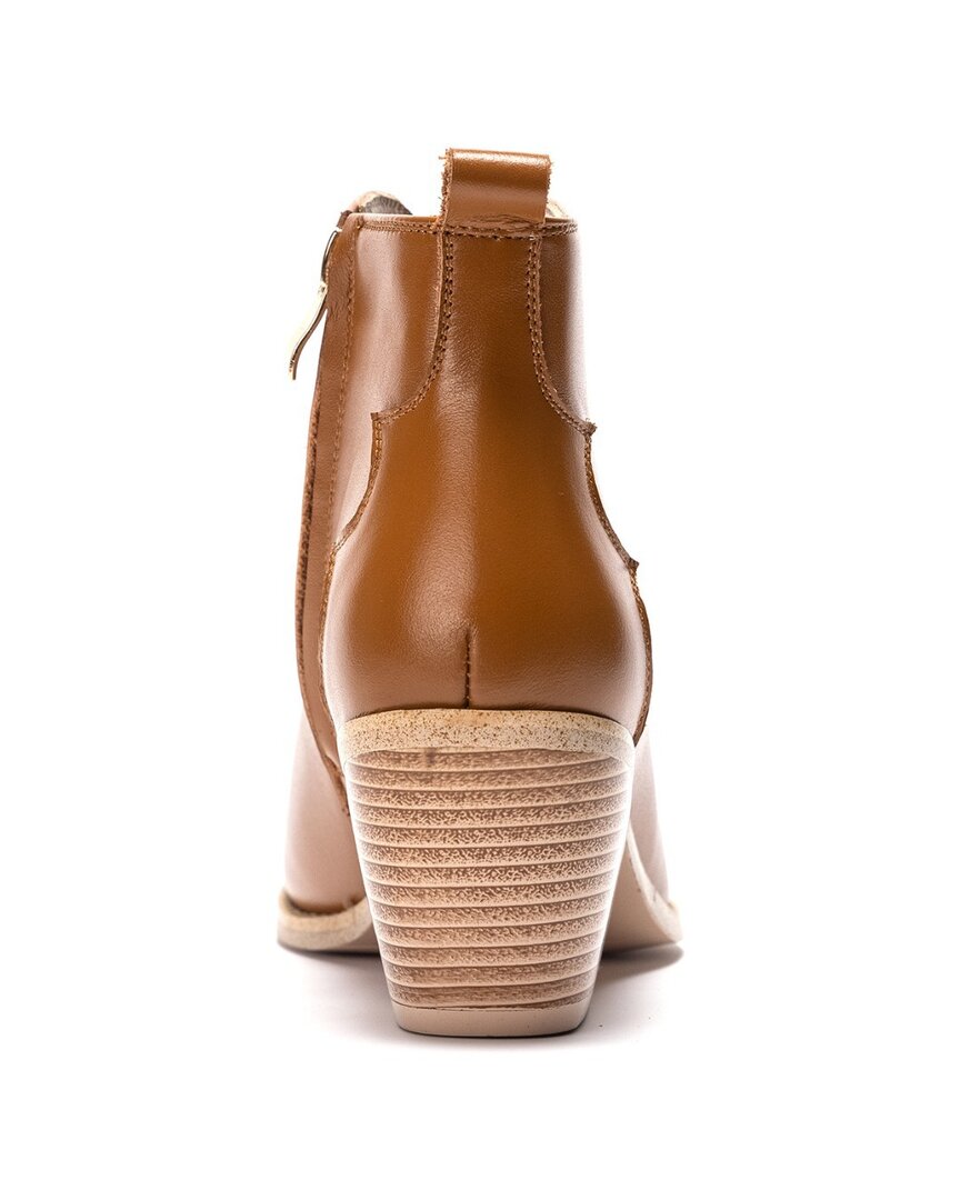 penny leather boot
