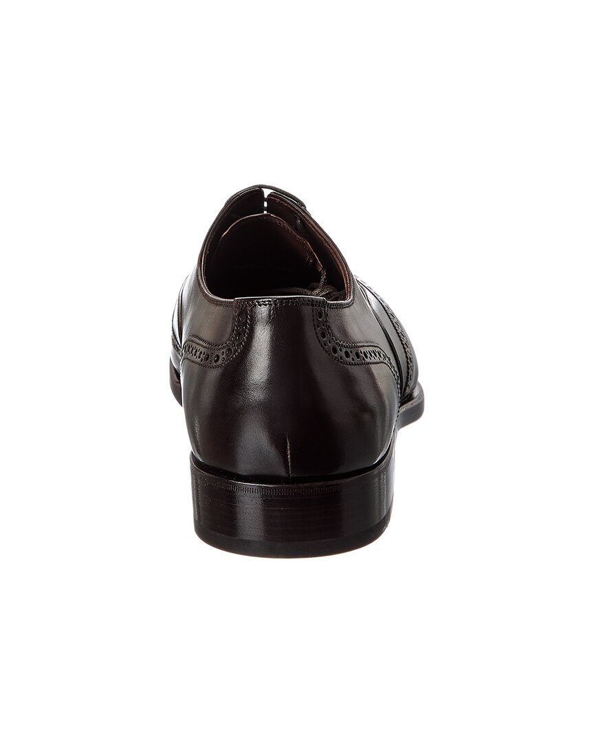 ferragamo leather dress shoe