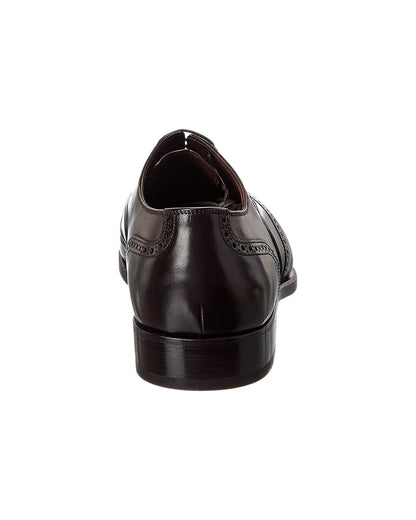 ferragamo leather dress shoe