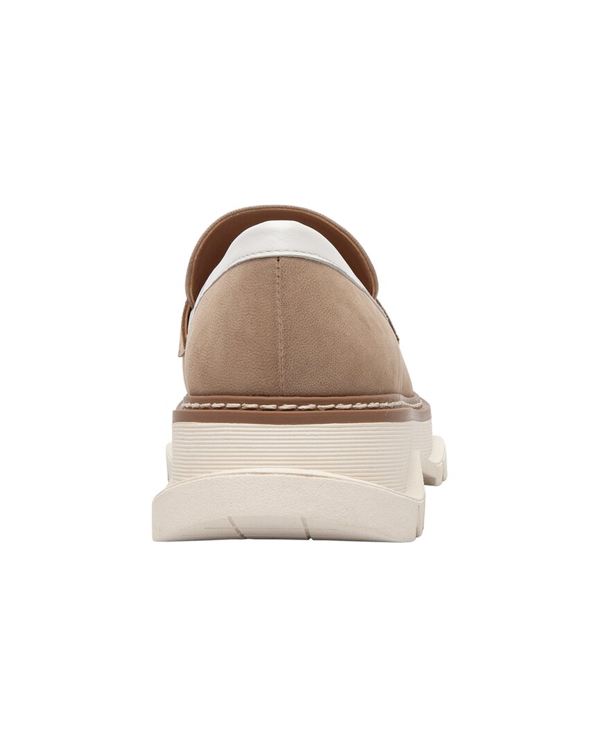 minka leather loafer