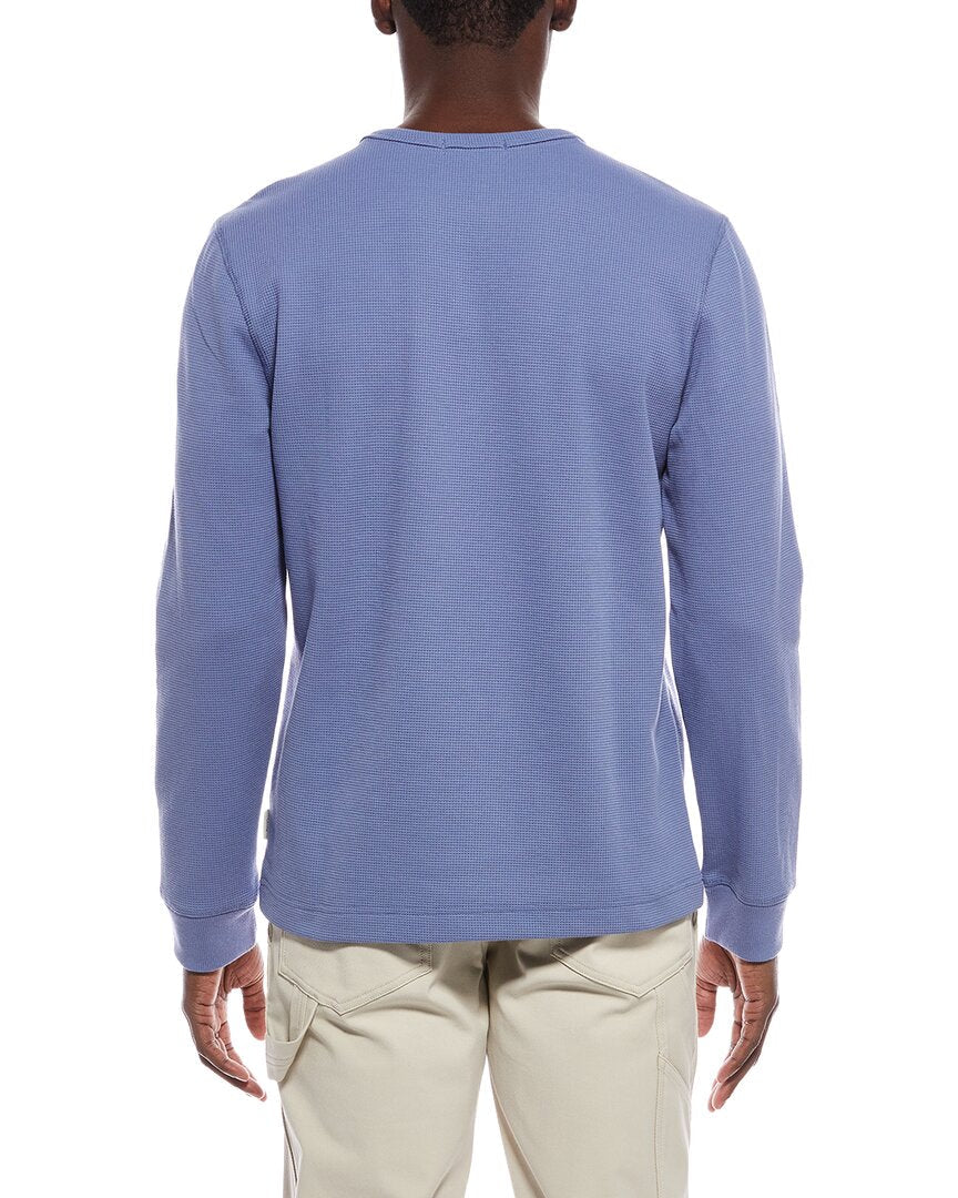 heavyweight waffle henley