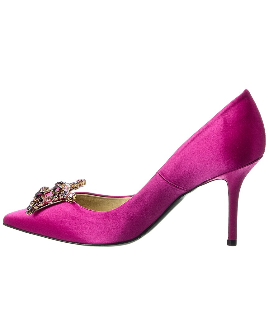 satin pump