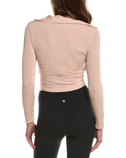 cross back ribbed top