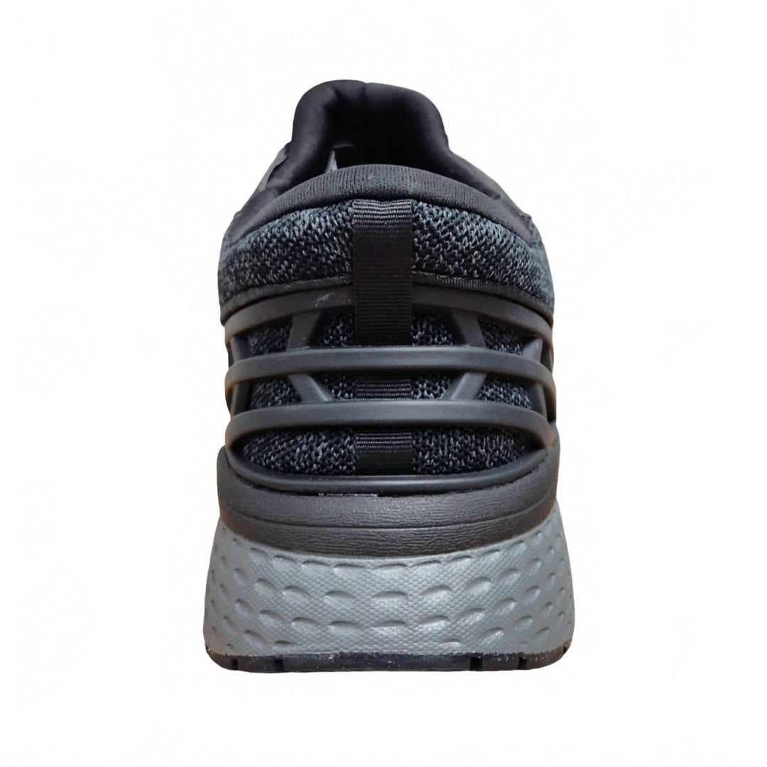 men's explore shoes in black mesh combo
