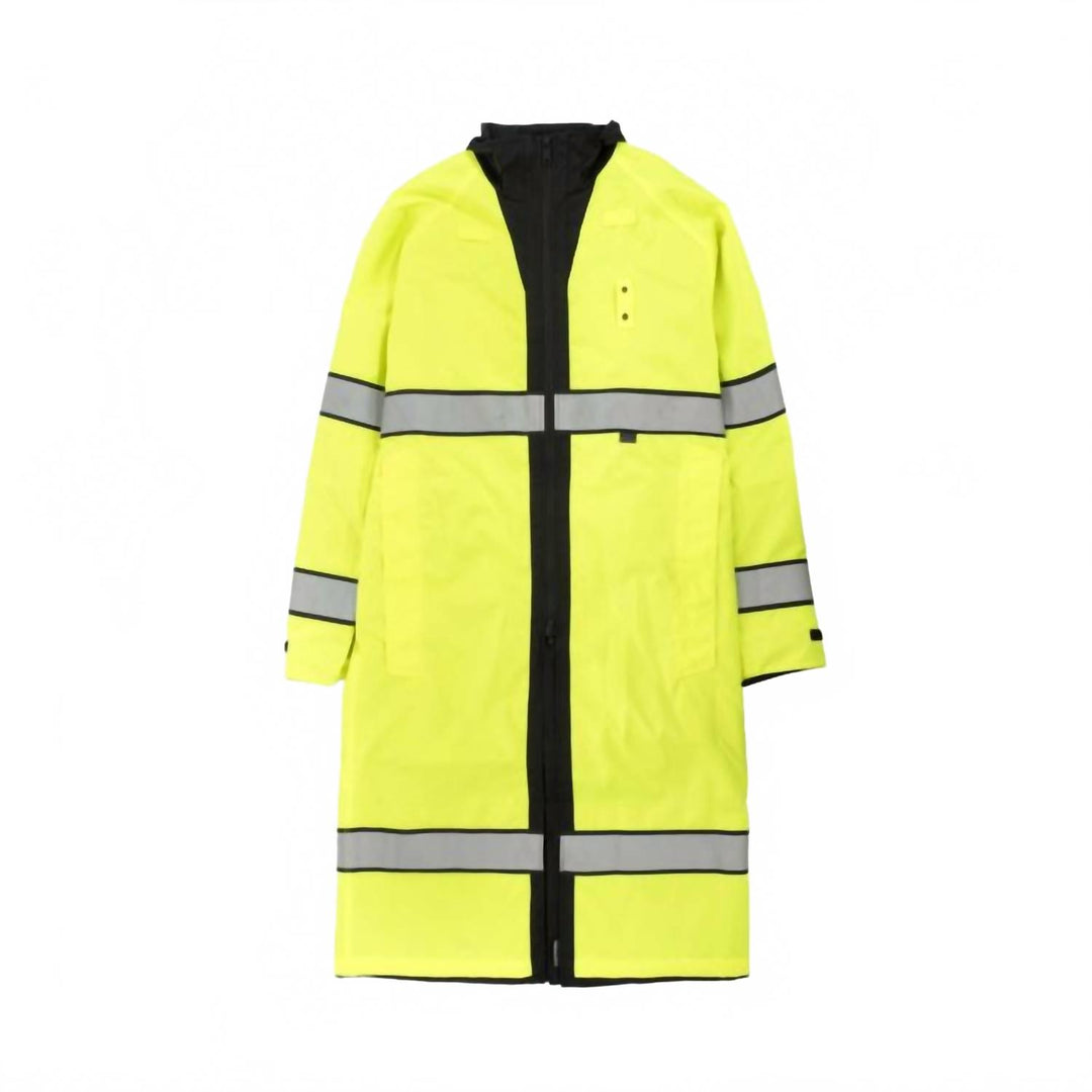 b.dry reversible raincoat in yellow
