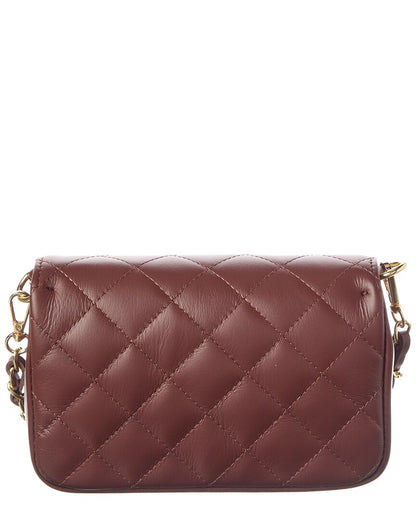 cinzia quilted leather crossbody